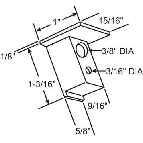 Balance Top Sash Guide - pack of 25