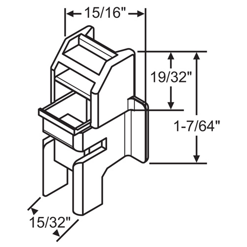 Top Balance Bracket - Winged attd