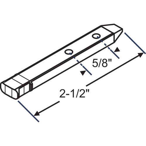 T Head Pivot Bar