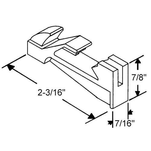 Overhead Balance End Bracket - pack of 2