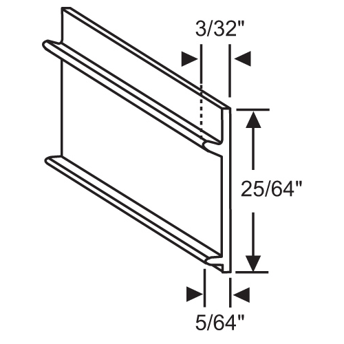 Screen Spline Black forever Door