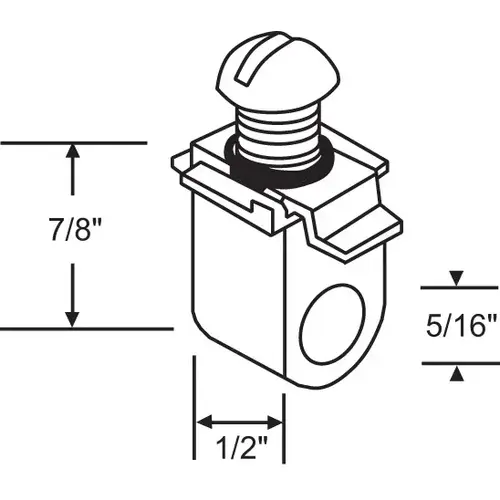 Pivot Bracket pivot Pin Guide Old Style cdf704
