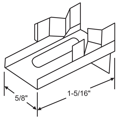 Metal Sash Clip For 70-513 hwp 2