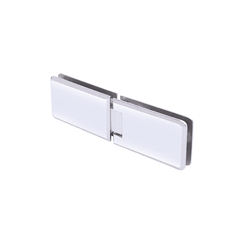 Satin Chrome Grande 180 Series 180 Degree Glass-to-Glass Hinge