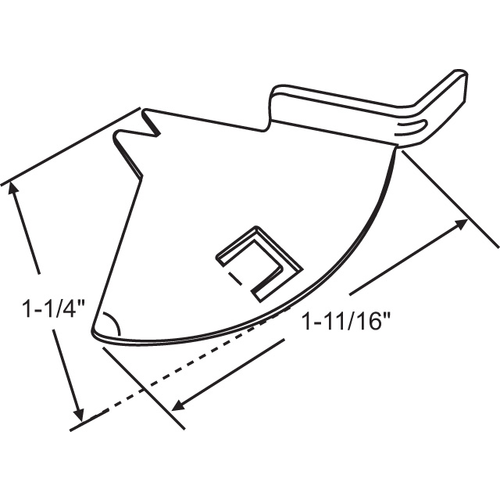 Screen Wing Lock Set Pair - pack of 25