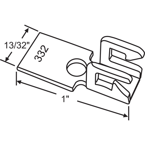 Metal Sash Clip