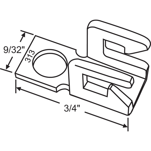 Metal Sash Clip