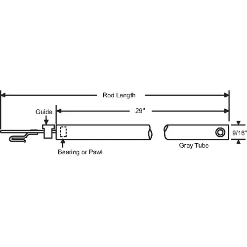 5/8in Plastic Tube Balance