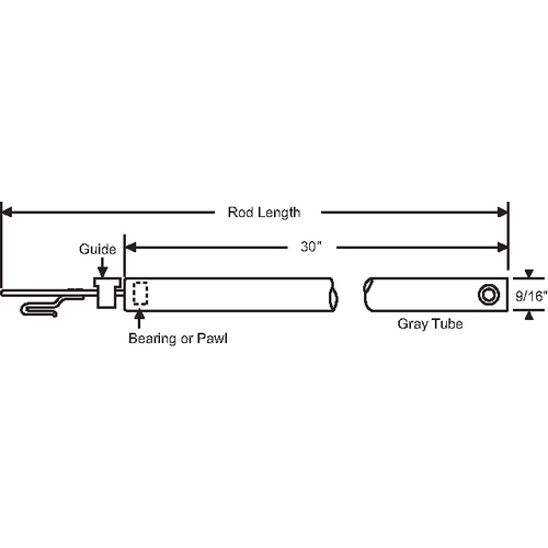 5/8in Plastic Tube Balance