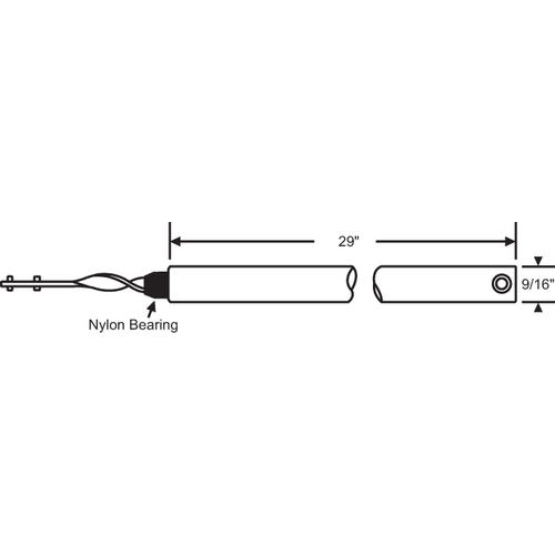 29in Tilt Tube Balance