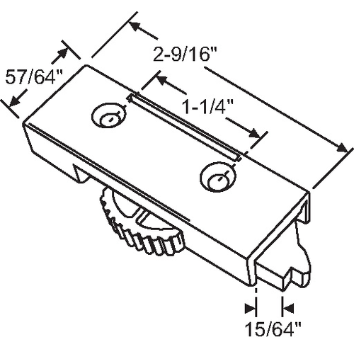 White Tilt Latch Assembly Set right And Left Hand hwl154 Wh