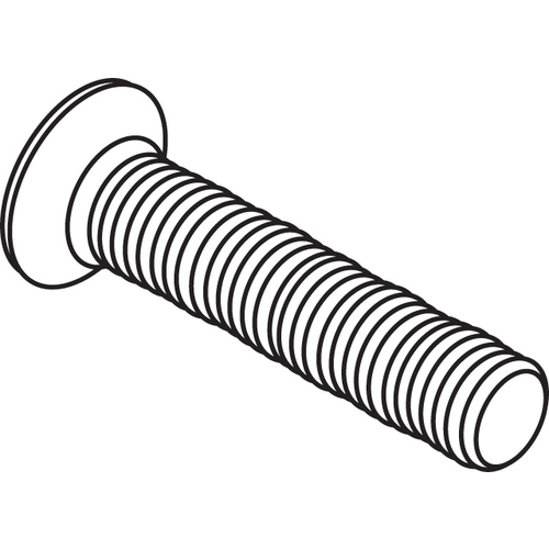 Profile Cylinder Screw for 2-3/8in And 2-3/4 backsets M5x75mm Ss