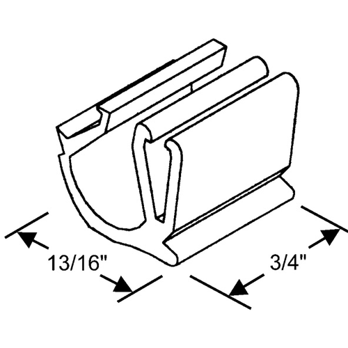 Single Flush Ii Glazing Clip