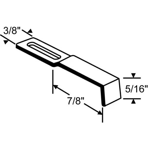 Stretch Clip Aluminum