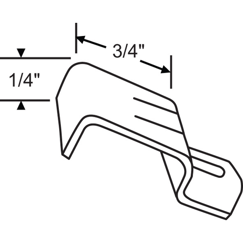 Screen Clip Aluminum air Control Old Style wsc 30 - pack of 25