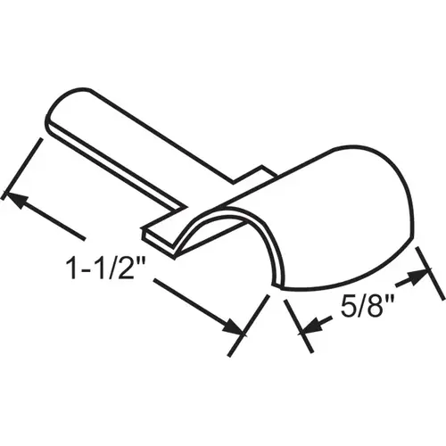 Stretch Screen Clip Aluminum wsc 83