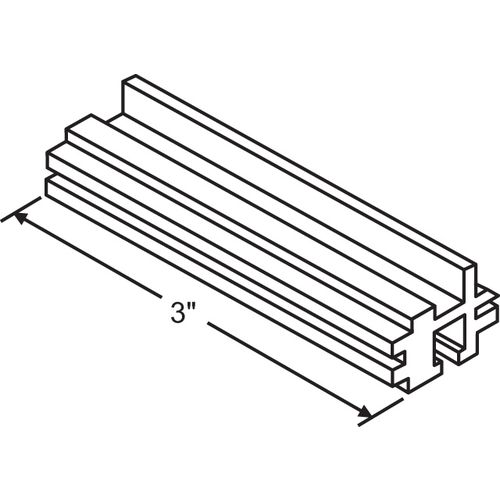 3"white Pivot Bar Holder