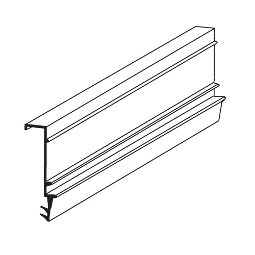 Vinyl Glazing Bead White 2100/2900/4300 Series 6ft - 72" Stock Length - pack of 20