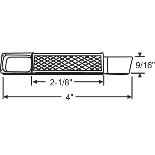 Slide Bolt Left Hand - pack of 5