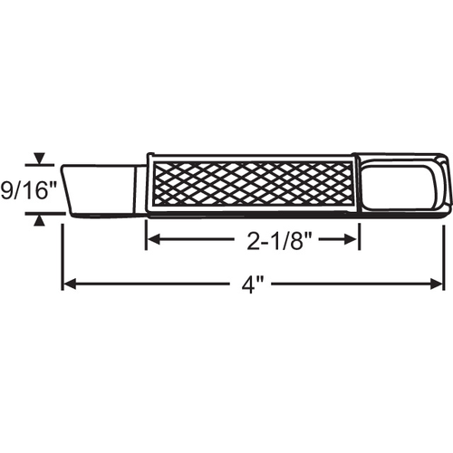 Slide Bolt Right Hand - pack of 5