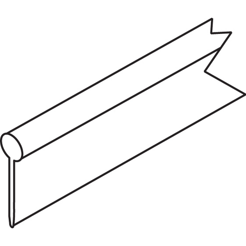 Gray Glazing Spline flexible Fin