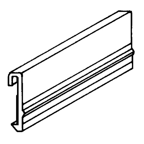 Vinyl Glazing Bead White dual Durometer 6ft Lengths