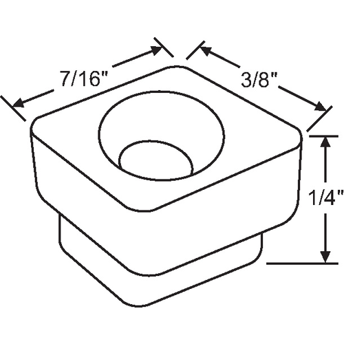 Sash Guide For Tm 600 Series Black