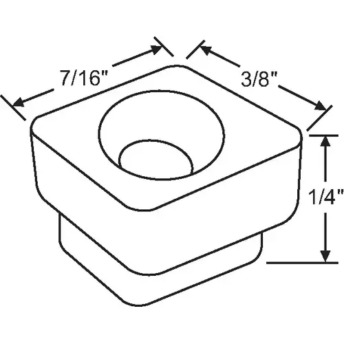 Sash Guide For Tm 600 Series White