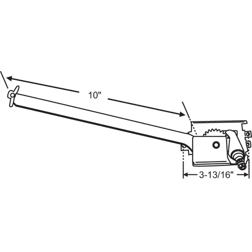 Casement Operator architech Designer egress Roto Vintage 1991 -1999 handle And Cover Sold Seperate