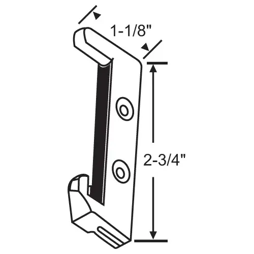 Keeper for Sliding Door pdk 7 jones