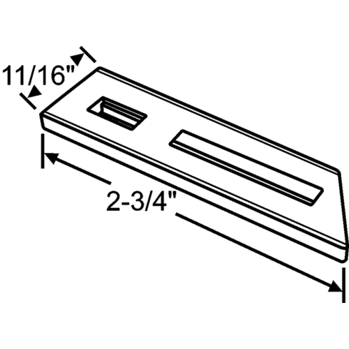 Right Hand Tilt Latch Blade - pack of 5