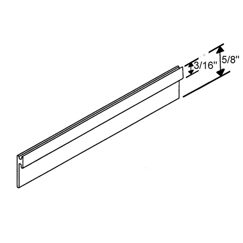 Brixwell 900-21288 Black Weatherstrip vinyl Glazing Spline