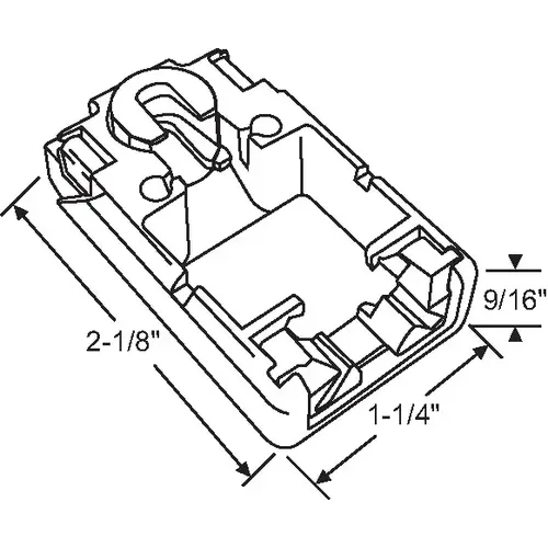 Pivot Lock Shoe .055 Pad - pack of 2