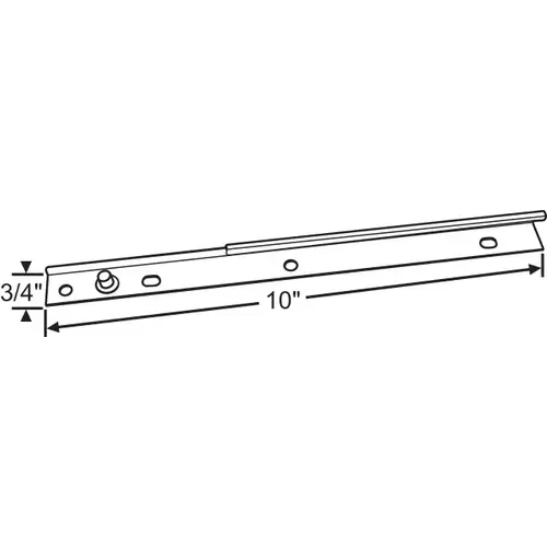 Track For Casement Windows pair