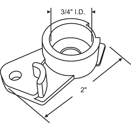 Torque Bar Bearings Pair awb 13