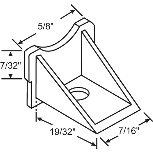 Top Sash Guide hwp167