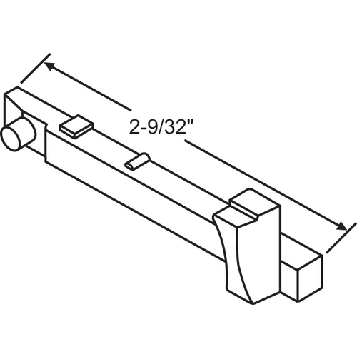 Slide Bolt Lh left Hand