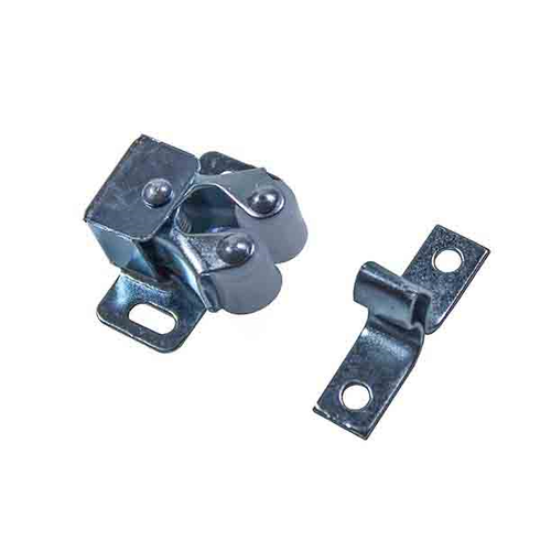 Cabinet Catch Set With Screws zinc Nickel Plated