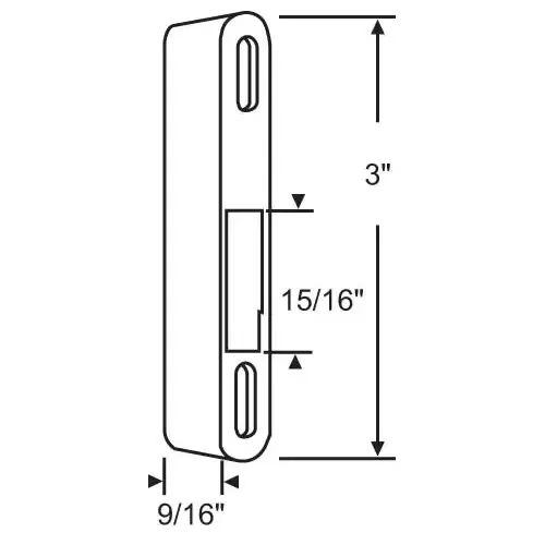 Keeper used With 900-9169 die Cast Zinc