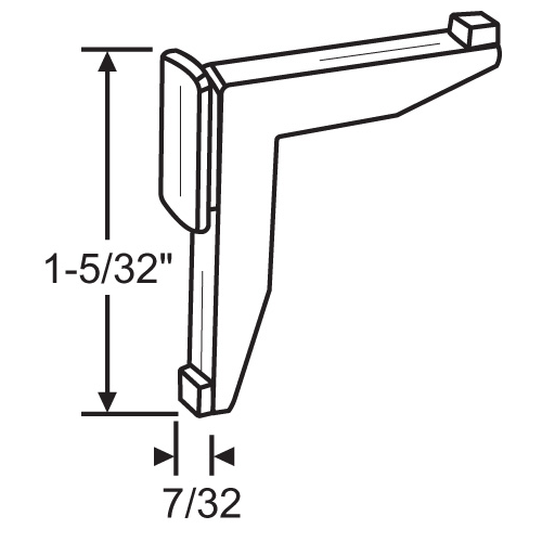 Nylon Bottom Corner Key universal