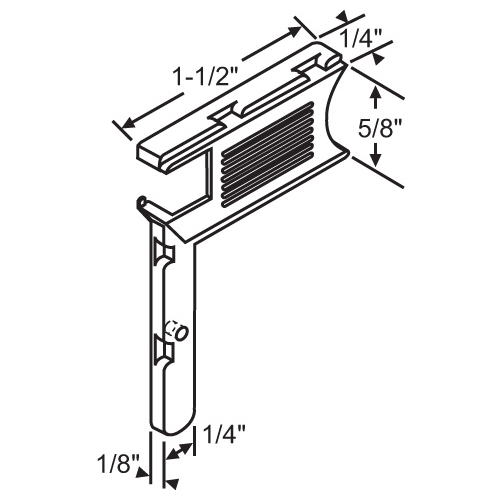 Corner Key right Hand die Cast