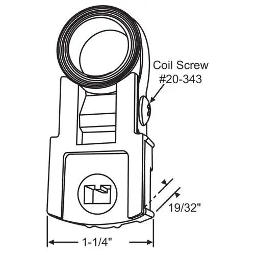 Use 96-M28 constant Force Balance Assy. with A Single 832 Coil