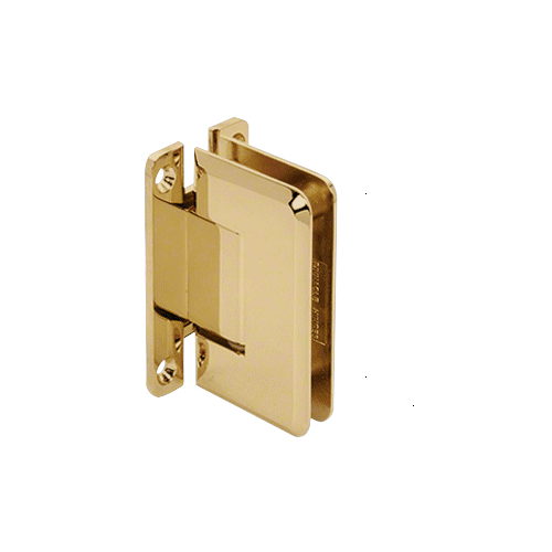 CRL PLY037ULBR Unlacquered Brass Plymouth Series Wall Mount 'H' Back