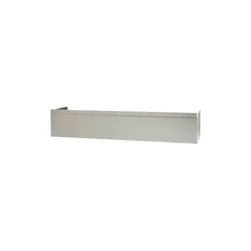 Shroud For Writing Shelf QSS-36 Shelf 36" L x 6-7/8" W x 8-7/8" H Stainless Steel