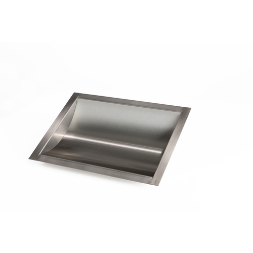 Quikserv QS-9128 Stainless Steel Countertop Deal Tray 11" W x 10" H Stainless Steel