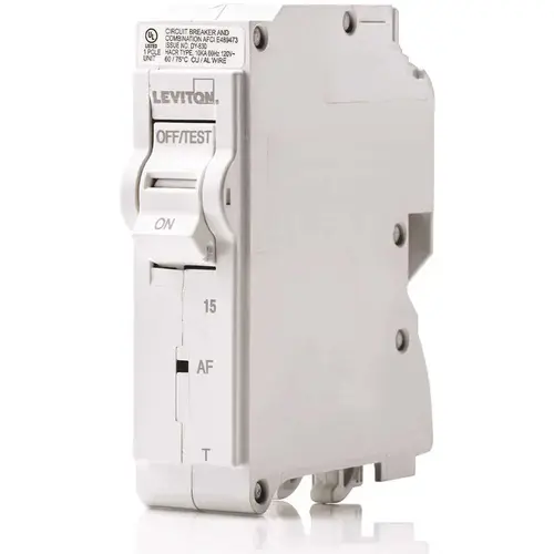 15 Amp 1-Pole Plug-On AFCI Branch Circuit Breaker 120 VAC