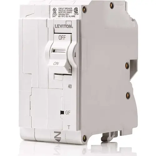 40 Amp 2-Pole Plug-On GFCI Branch Circuit Breaker 120/240 VAC