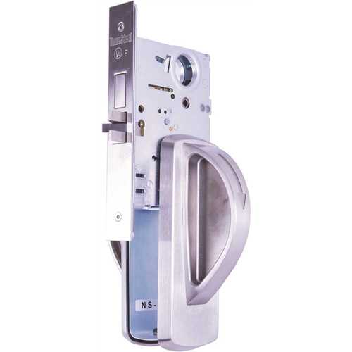 Right Hand Passage Ligature Resistant Mortise Lock with Arch Lever Trim Satin Stainless Steel Finish