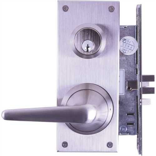 Mortise Lock Satin Stainless Steel