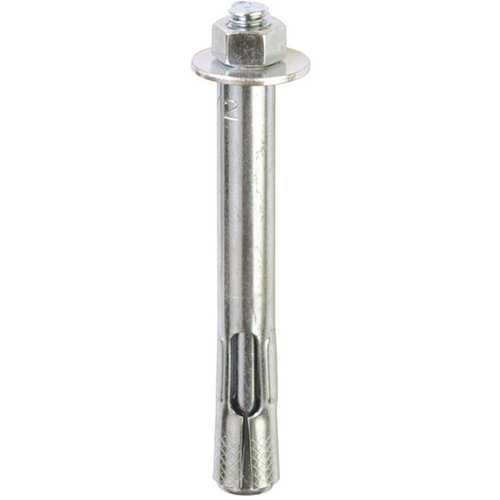 3/8 in. x 3 in. Zinc-Plated Steel Hex Head Sleeve Anchors - pack of 3